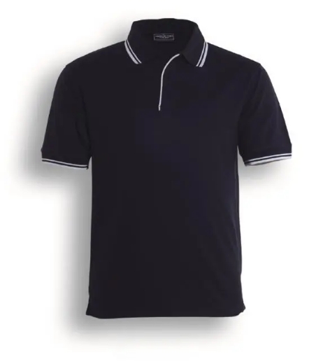 Picture of Bocini, Mens Double Striped Polo